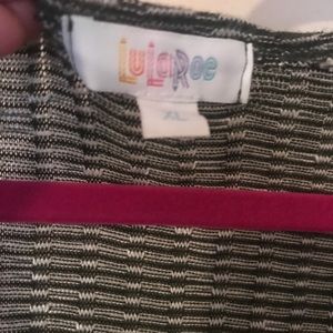 Lularoe Sarah Green Duster